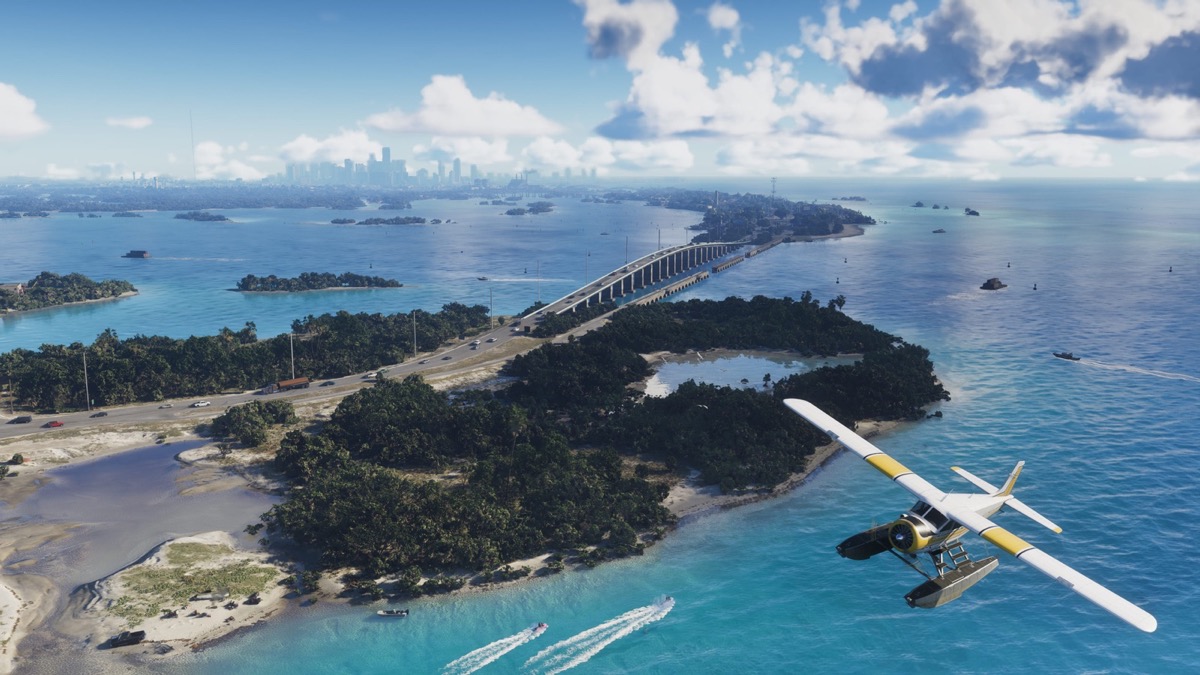 The Leonida Keys from the air